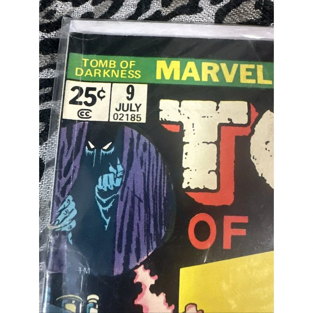 VTG Marvel Comic Tomb Of Darkness #9  JULY 1974 ! They lurk Below!